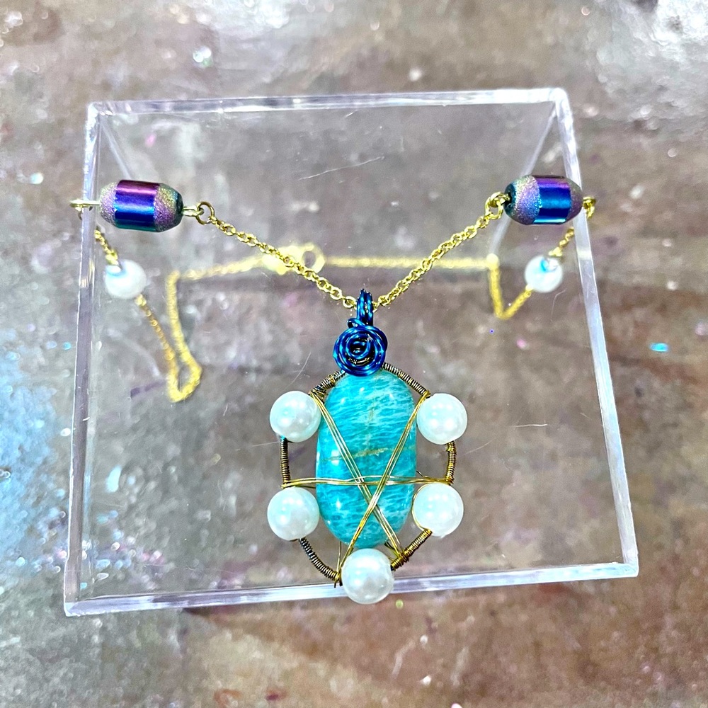 Colorful Amazonite Necklace